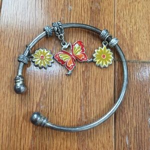 Butterfly Bracelet for Small Wrists!